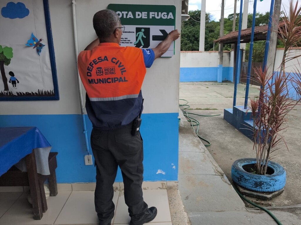 Escola Agrícola de Rio das Ostras recebe simulado de evacuação emergencial