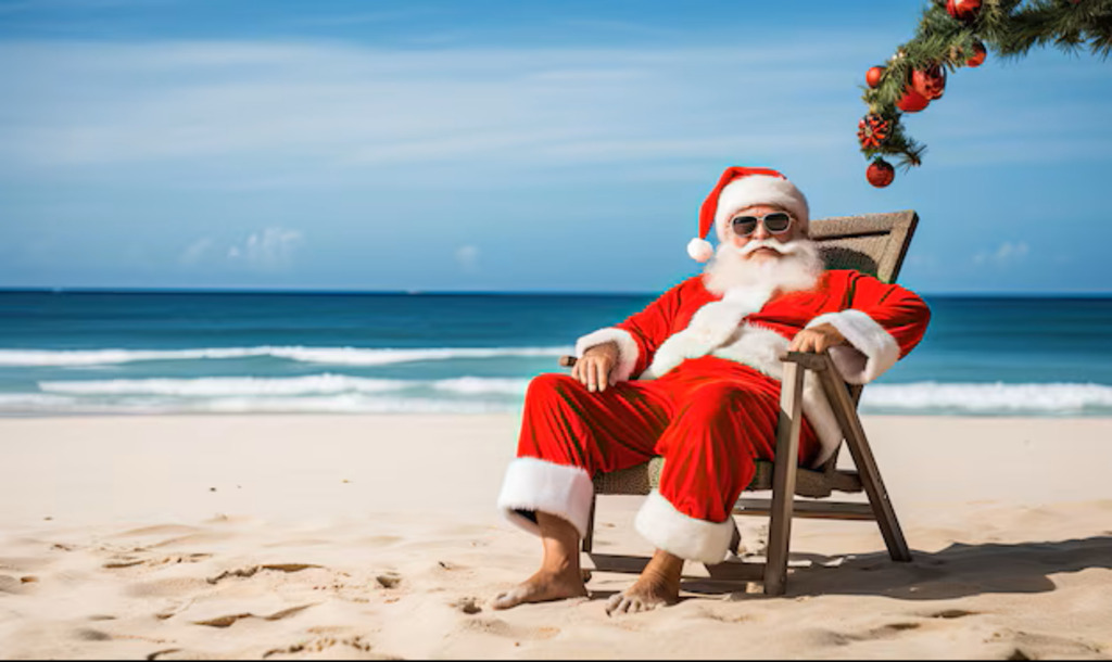 Papai Noel recebe crianças na Casa de Cultura até terça, dia 23