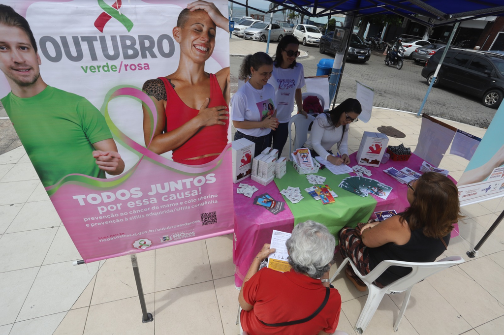Rio das Ostras segue com Outubro Verde e Rosa com testes rápidos e mamografias