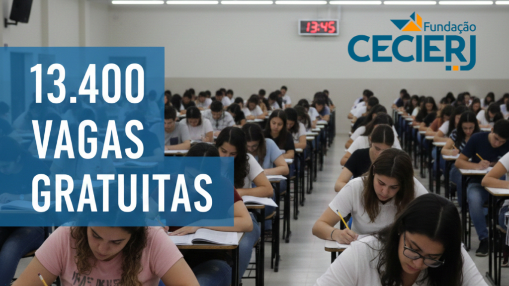 Pré-Vestibular Cecierj tem inscrições abertas para curso extensivo